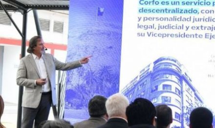 Corfo destaca foco en descentralización y transformación productiva